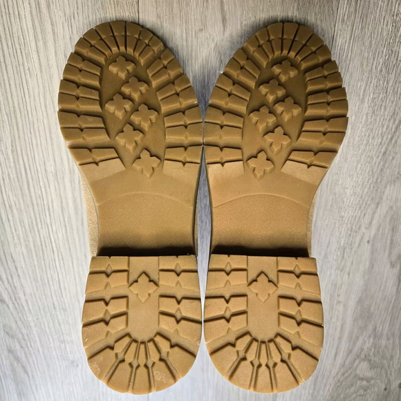 Steve Madden Leopold Chelsea Tan Suede Boots Size 5.5 Neutral Earthy Minimalist - Picture 7 of 12